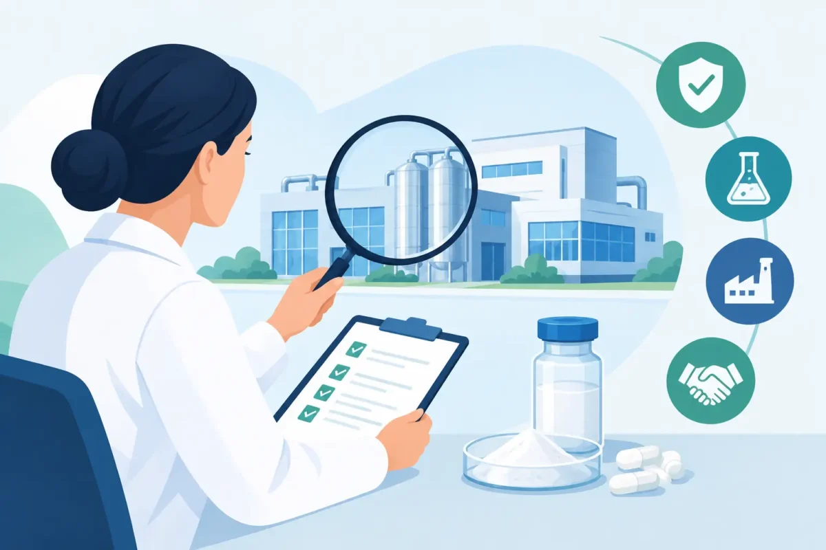 How to Vet a Pharmaceutical API Supplier Safely